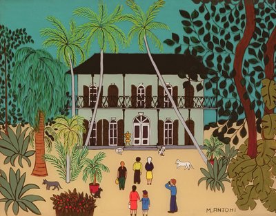 Hemingways Huis, Key West, Florida door Micaela Antohi